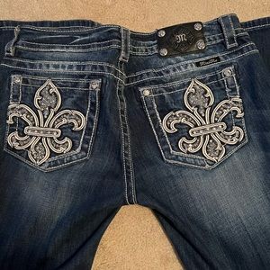 NEARLY NEW MISS ME JEANS- W31/L34